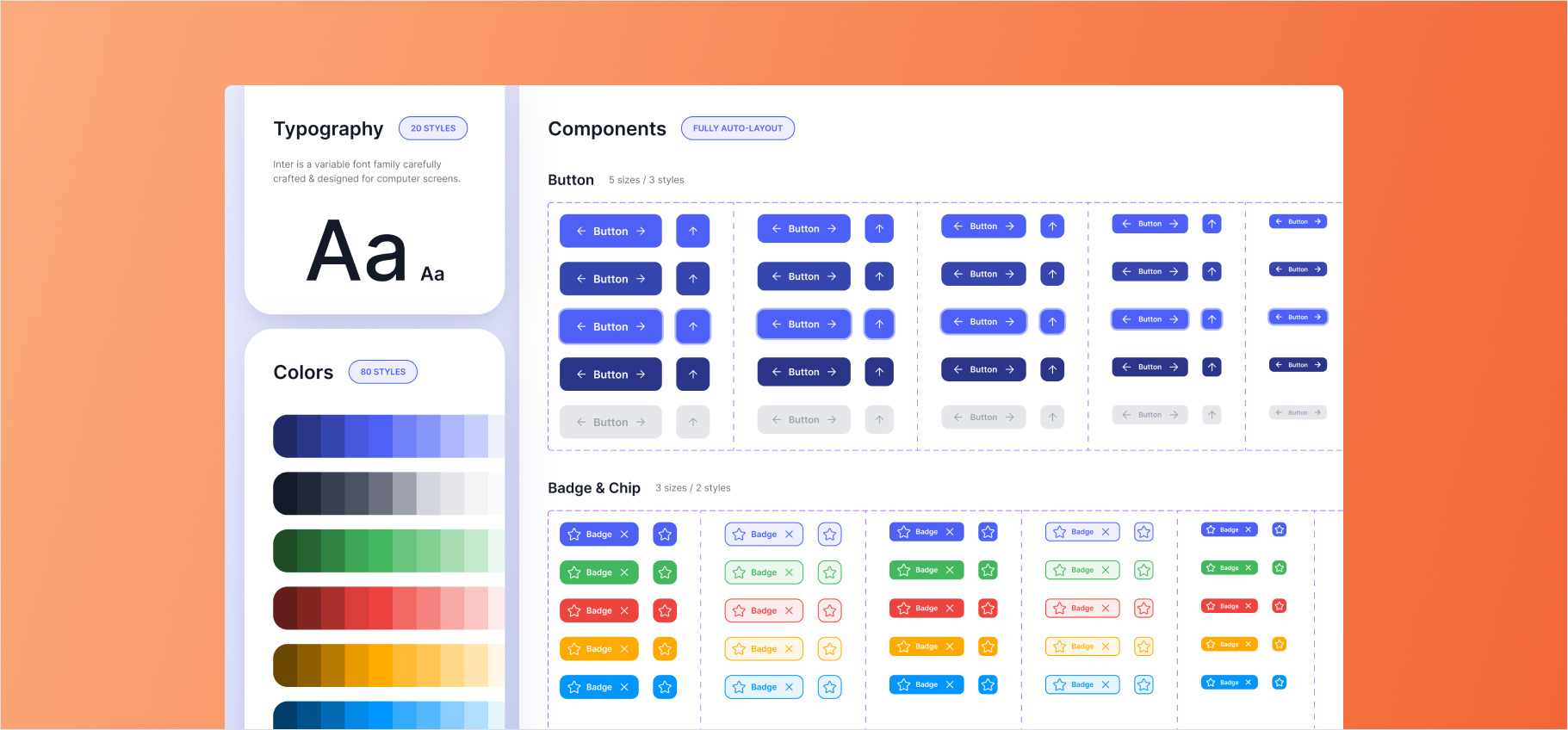 Organize Components in Design System