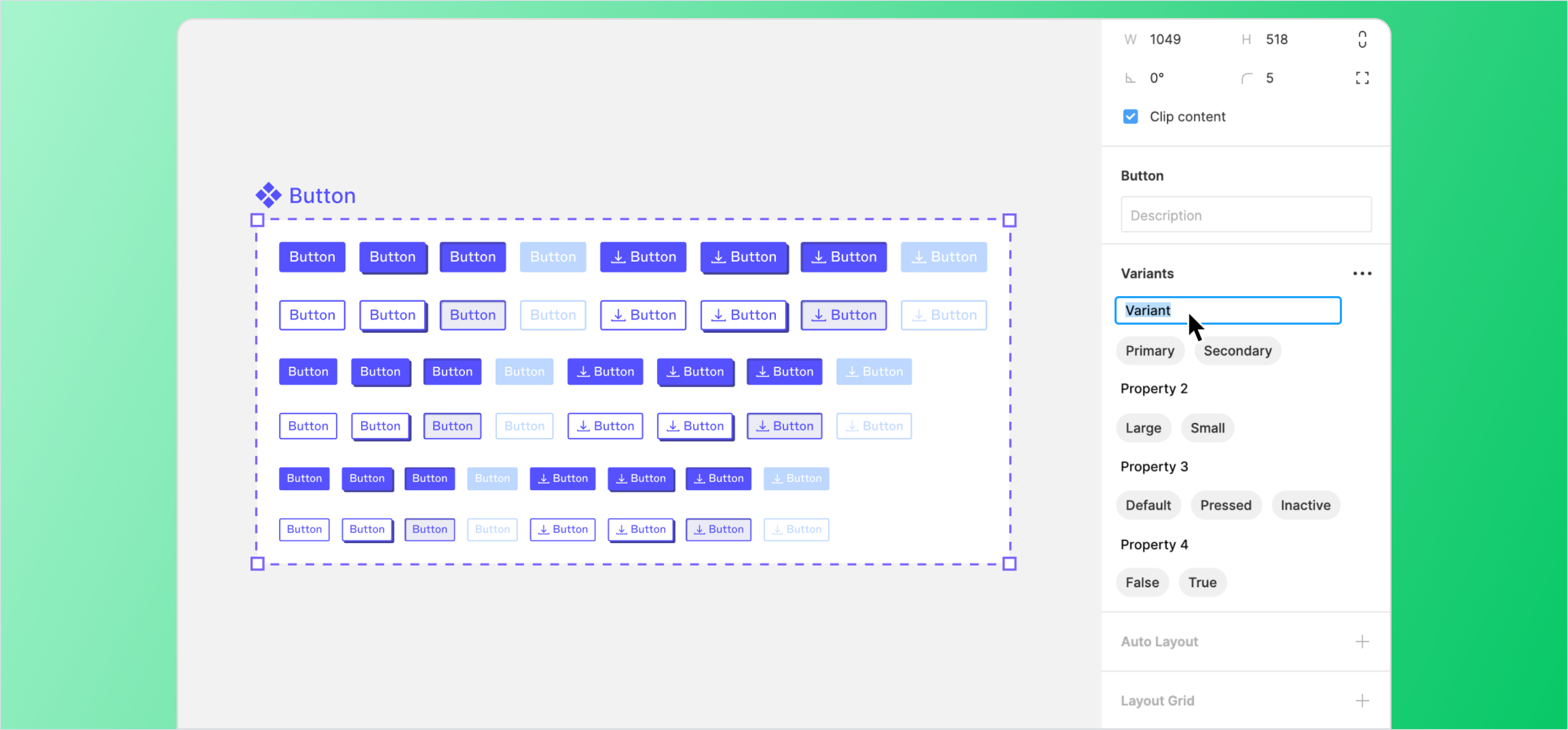Use Components & Styles