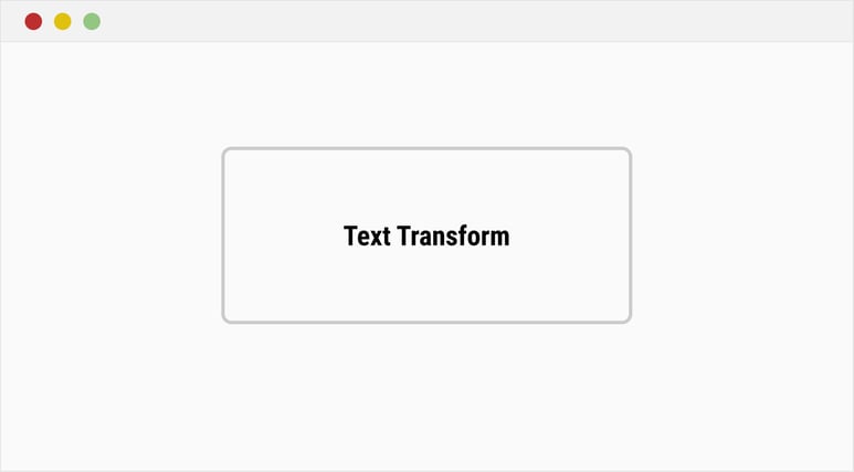 Using text-transform_ capitalize
