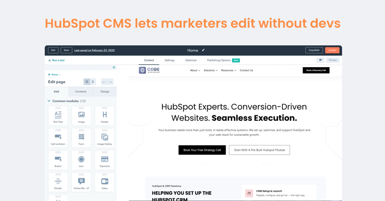 HubSpot Drag-and-Drop 2