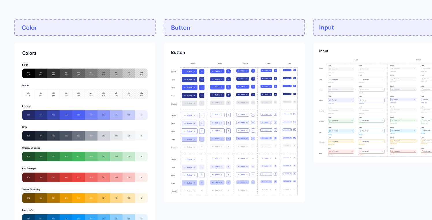 01. Figma Practice_ Consolidate Components into One Library for Scalable UI