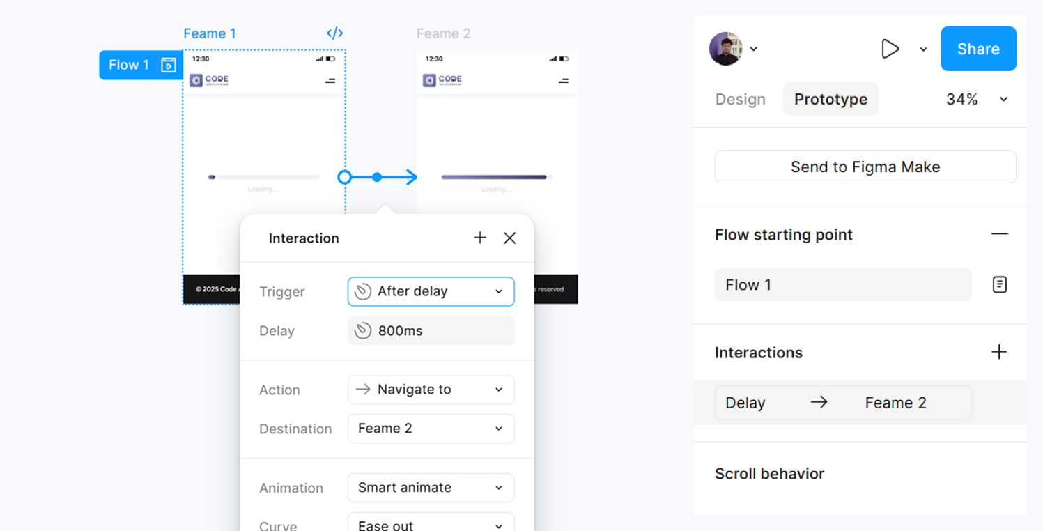 03. Figma Smart Animate & Transitions