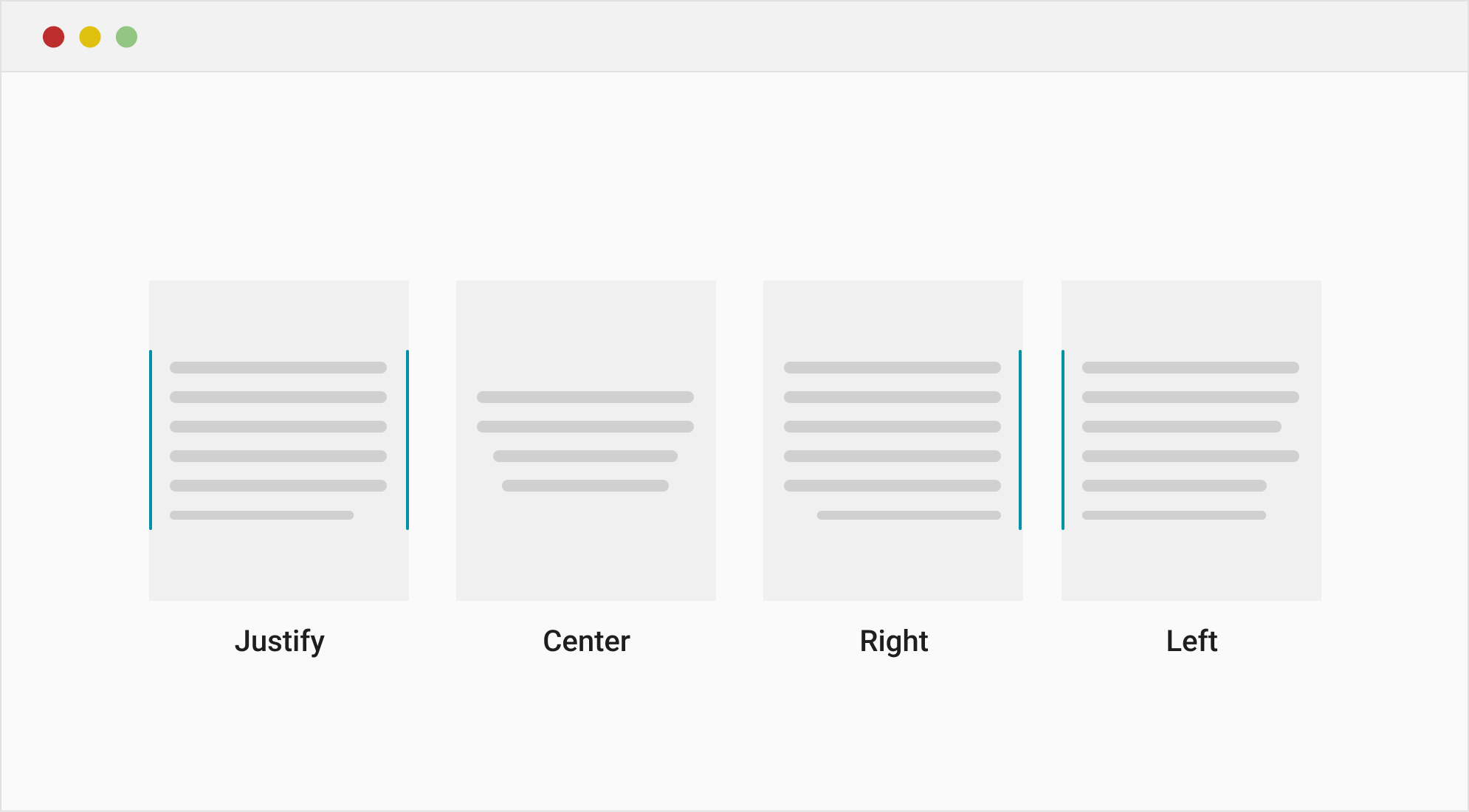 Basic Text Alignment Using text-align