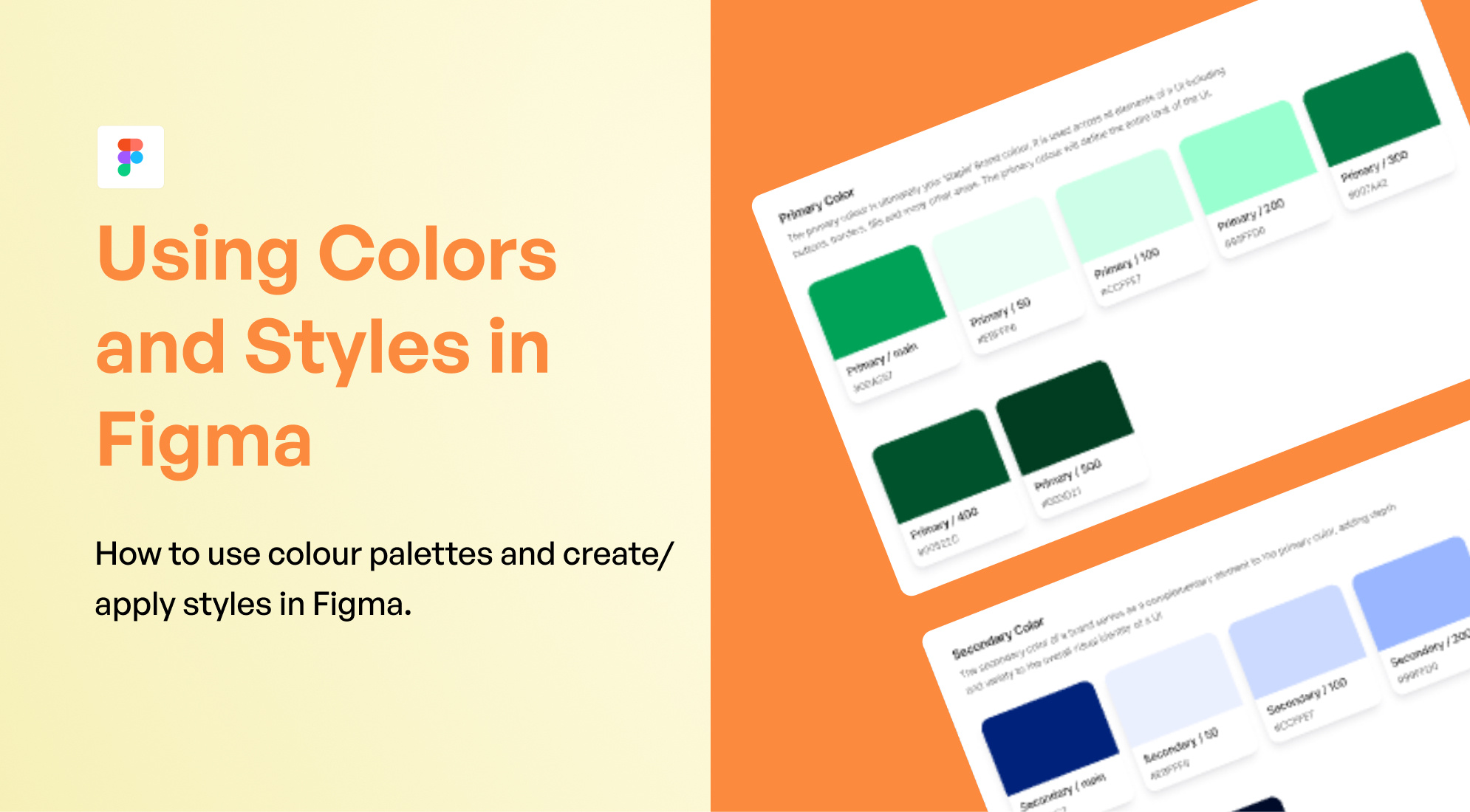 Using Colors and Styles in Figma