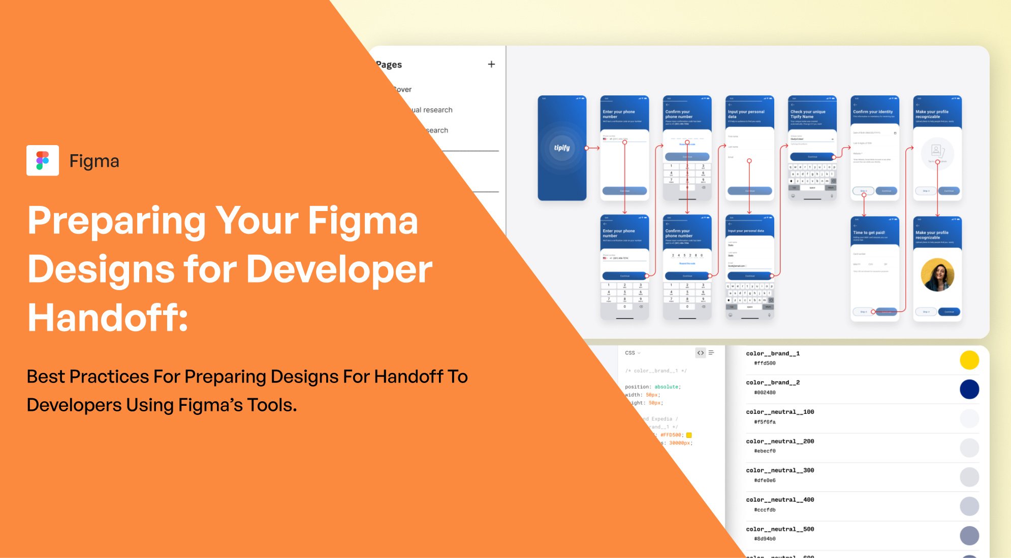 Preparing Your Figma Designs for Developer Handoff: Best practices for preparing designs for handoff to developers using Figma’s tools.