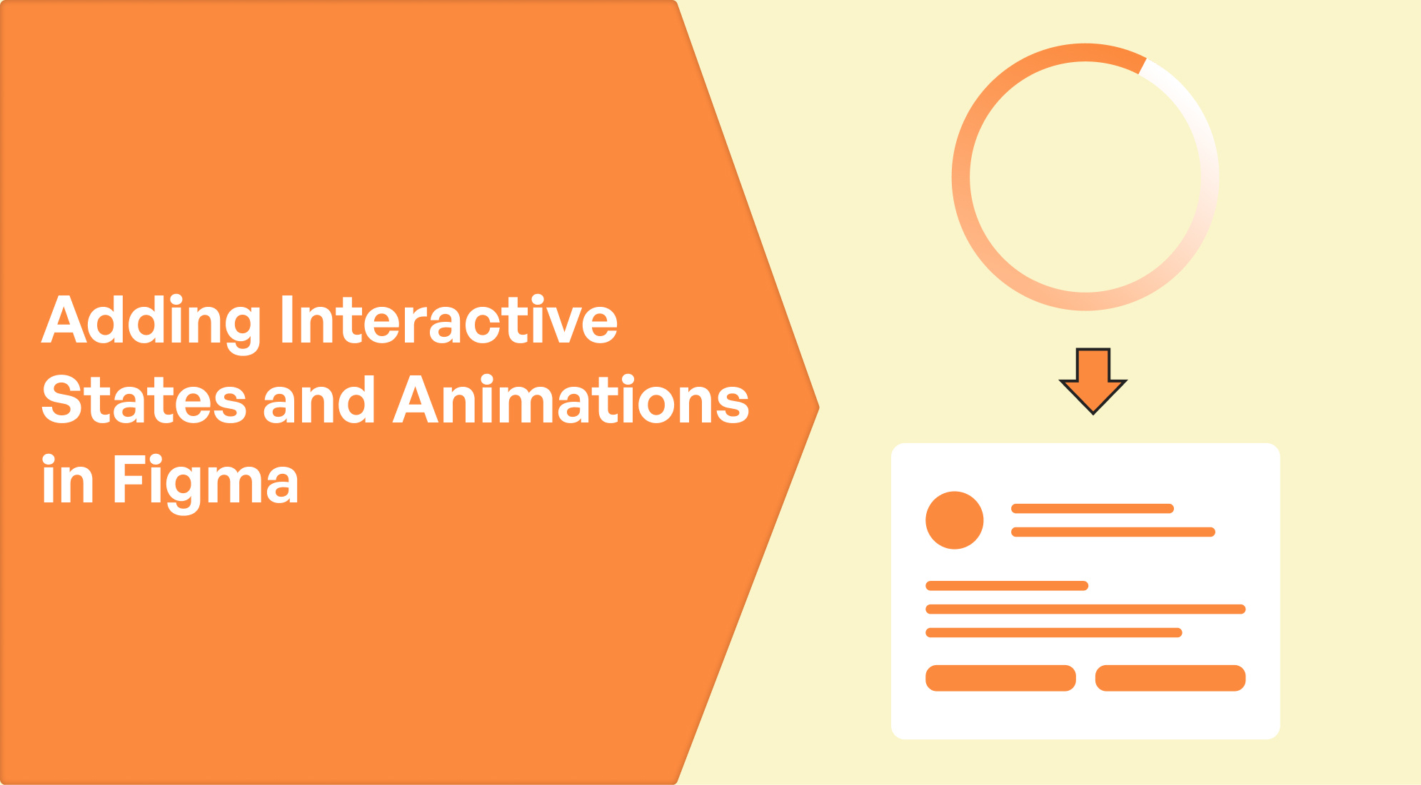 Adding Interactive States and Animations in Figma